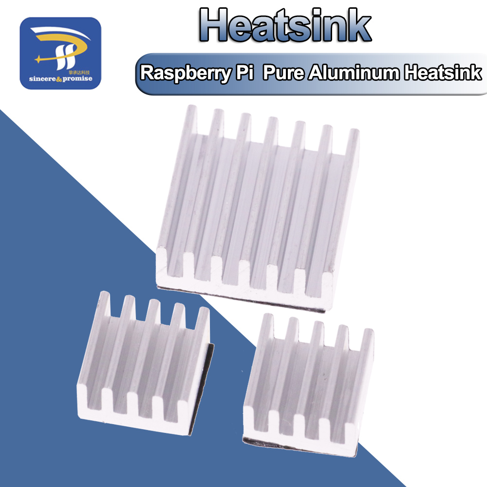 Raspberry Pi Water Cooling Kit - Selbstklebender Raspberry Pi-Kühlkörper aus reinem Aluminium,