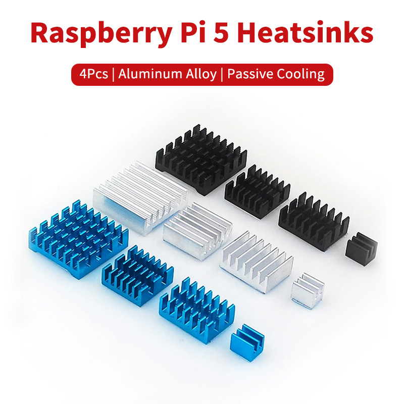 Raspberry Pi Water Cooling Kit - 4 Stück Raspberry Pi 5 Kühlkörper
