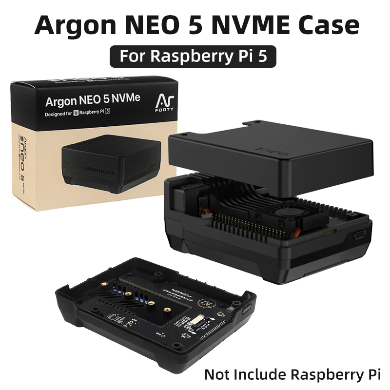 Argon One V3 M.2 Nvme Case - Argon NEO 5 M.2 NVME PCIE-Gehäuse