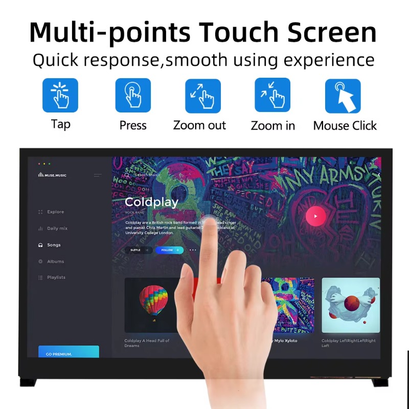 10,1 Zoll IPS 1024*600 LCD-Dis – Raspberry Pi 10.1 Inch Capacitive Touch Screen Ips Bewertung und Preis