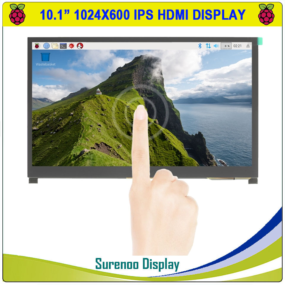 10,1 Zoll 1024*600 HDMI-kompat – Raspberry Pi 10.1 Inch Capacitive Touch Screen Ips Bewertung und Preis
